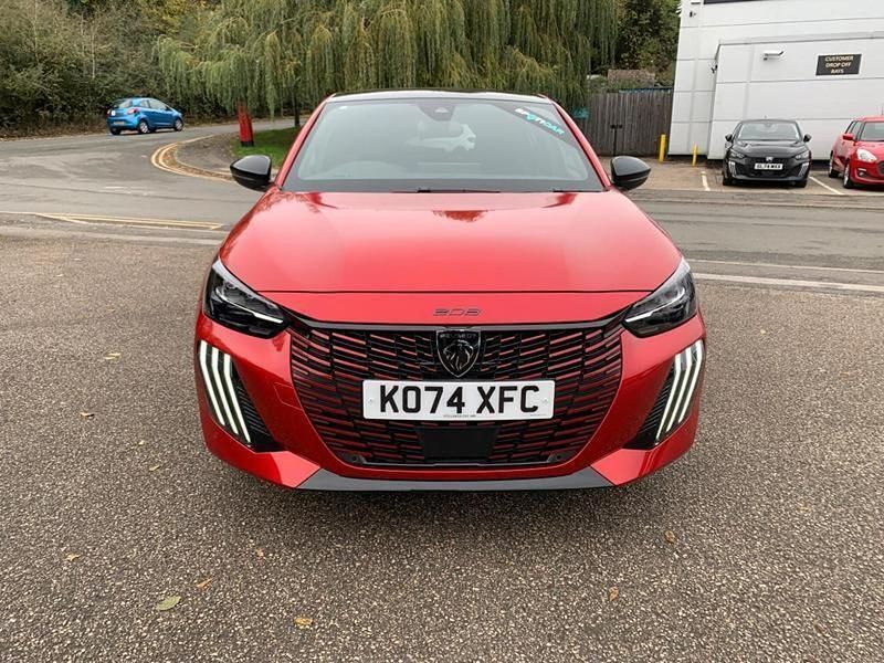 Red Used 2025 Peugeot 208 GT Hatchback | £19,595 (Fair price) - Image 1/4