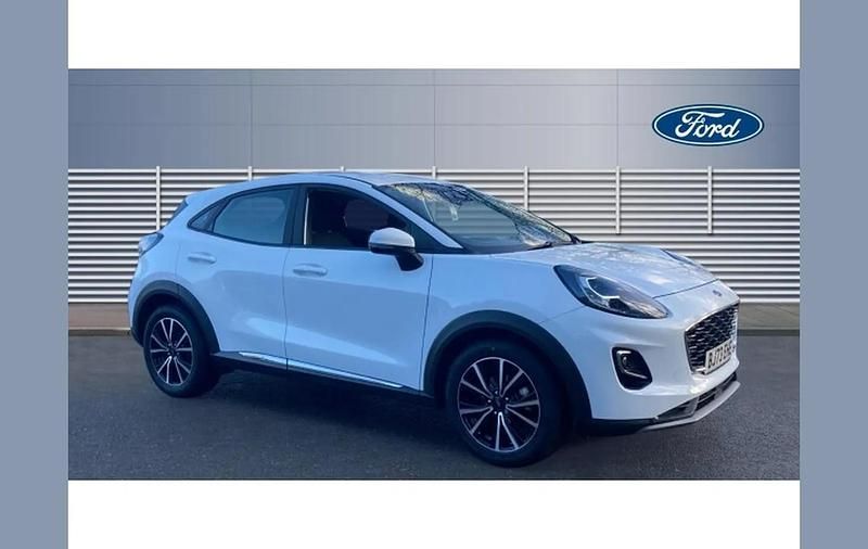 Used Ford Puma Titanium 123 HP (90 kW) 2023 White SUV