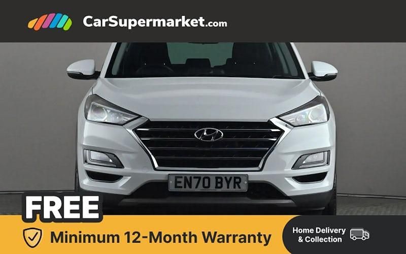 Used Hyundai Tucson SE 116 HP (85 kW) 2020 White SUV