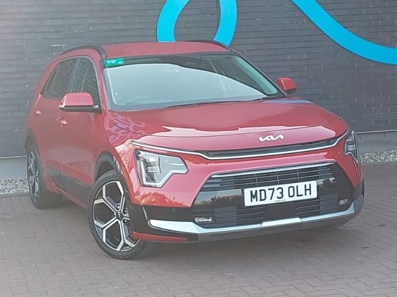 Red Used 2023 Kia Niro 3 SUV | £26,998 (Fair price) - Image 1/4