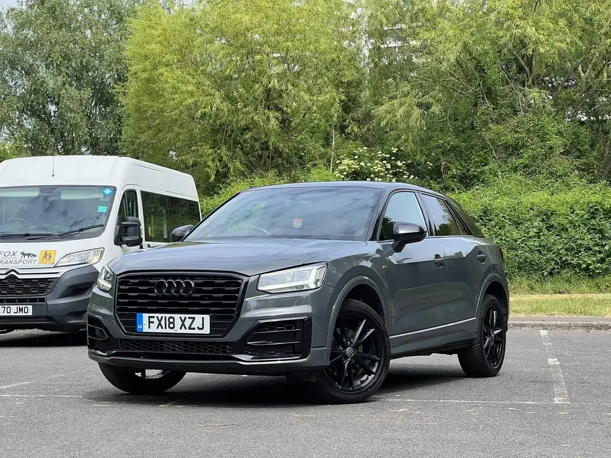 Used Audi Q2 S-Line 116 HP (85 kW) 2018 Grey SUV