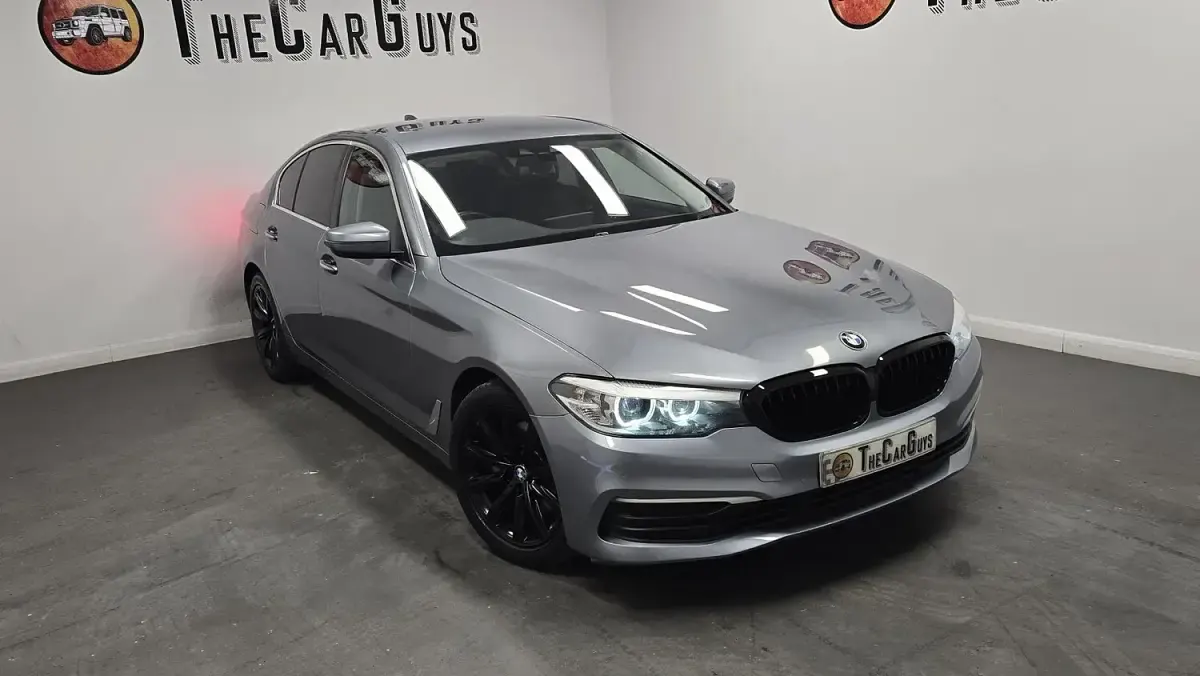 Used BMW 520 2018 Blue Sedan