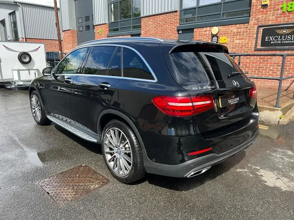 Used Mercedes GLC250 AMG line 2016 Black SUV