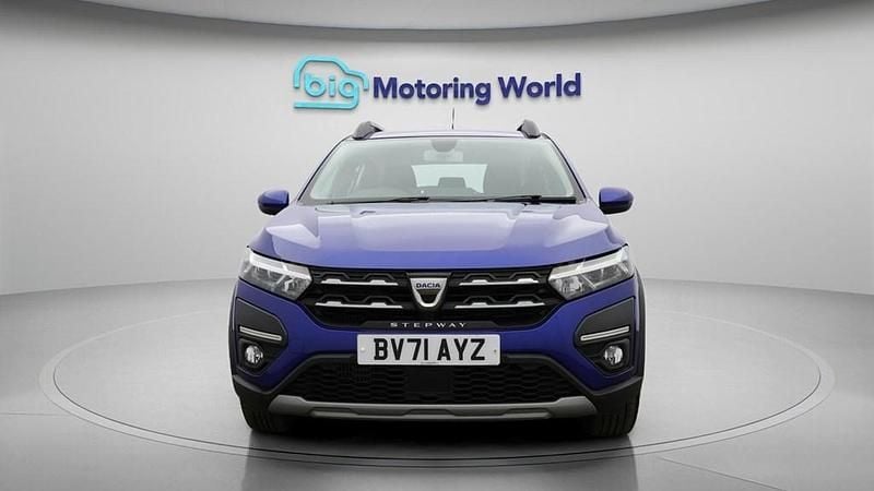Used Dacia Sandero Comfort 90 HP (66 kW) 2021 Blue Hatchback
