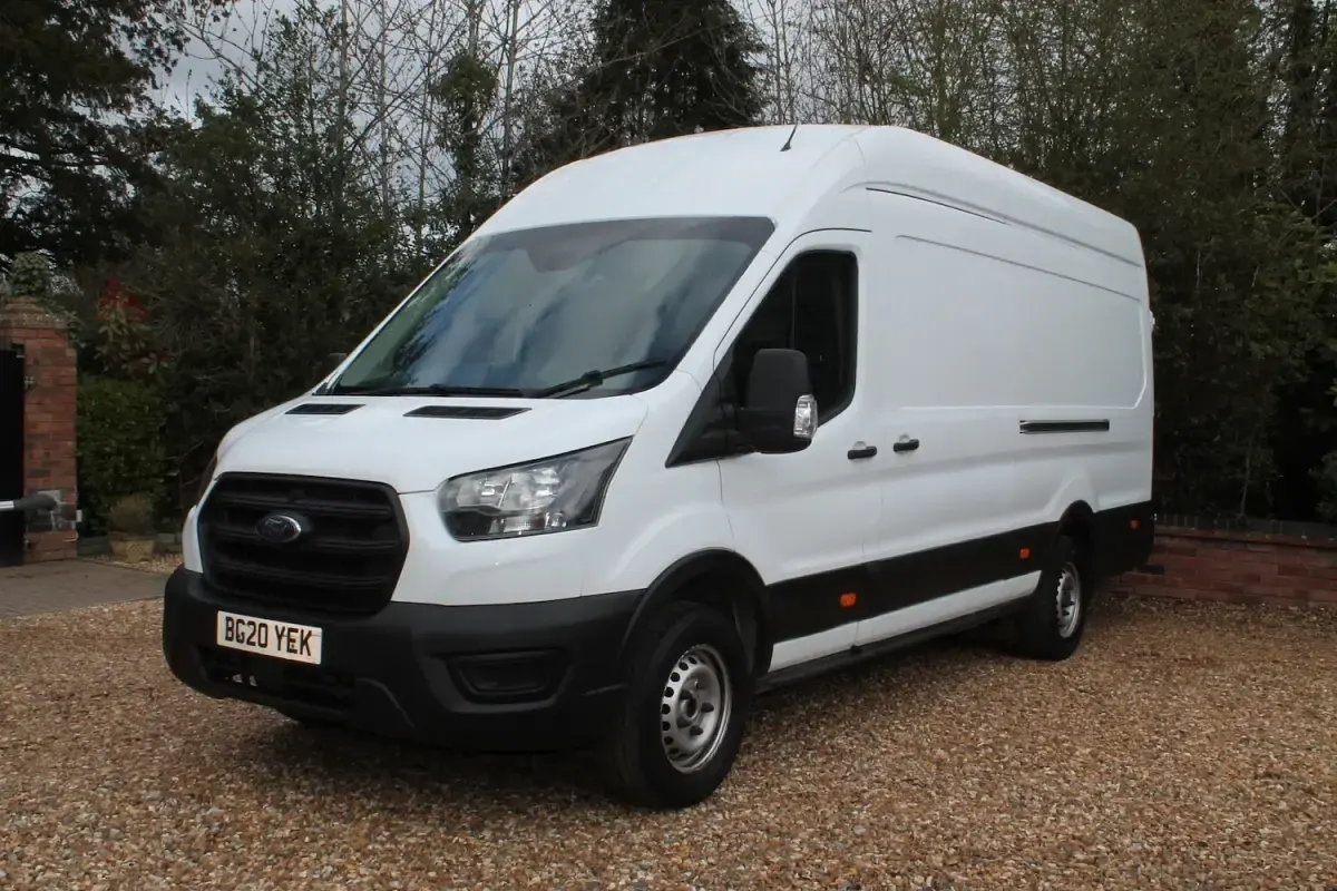 Used Ford Transit 130 HP (95 kW) 2020 White Van