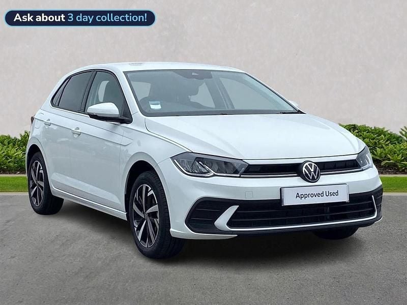 White New 2025 VW Polo Match Hatchback | £19,605 (A bit pricey) - Image 1/4