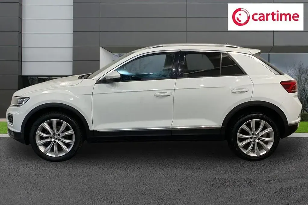 Used VW T-Roc SEL 150 HP (110 kW) 2019 White SUV
