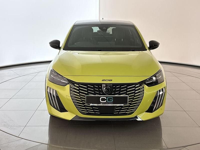 Yellow Used 2024 Peugeot e-208 GT Hatchback | £16,990 (Good price) - Image 1/4