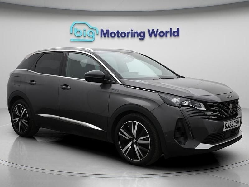 Grey Used 2022 Peugeot 3008 Premium Hatchback | £16,900 (Good price) - Image 1/4