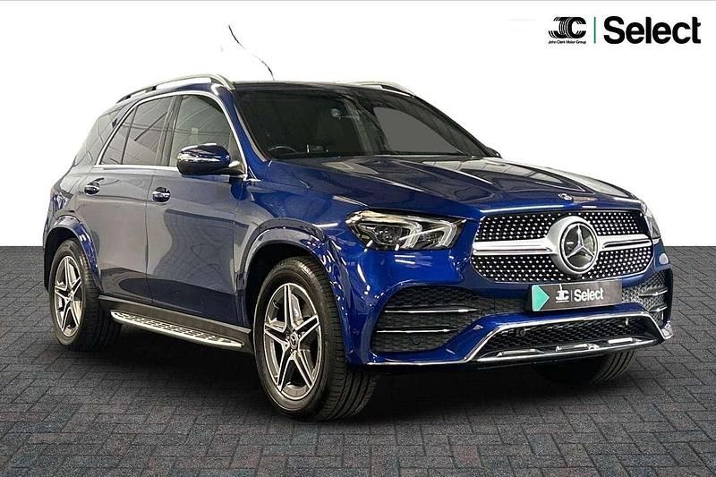 Blue Used 2020 Mercedes GLE300 AMG Line Premium SUV | £37,300 (Fair price) - Image 1/4