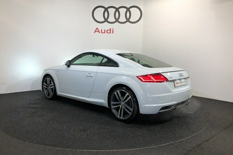 Used Audi TT S-Line 180 HP (132 kW) 2018 Glacier white, metallic Coupe