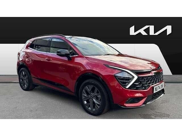 Red Used 2024 Kia Sportage 2 SUV | £30,774 (Expensive) - Image 1/4