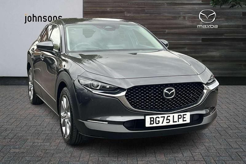 Grey New 2025 Mazda CX-30 Exclusive-Line SUV | £24,490 (Good price) - Image 1/4