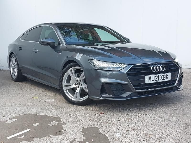 Grey Used 2021 Audi A7 S-Line Hatchback | £30,298 (Fair price) - Image 1/4
