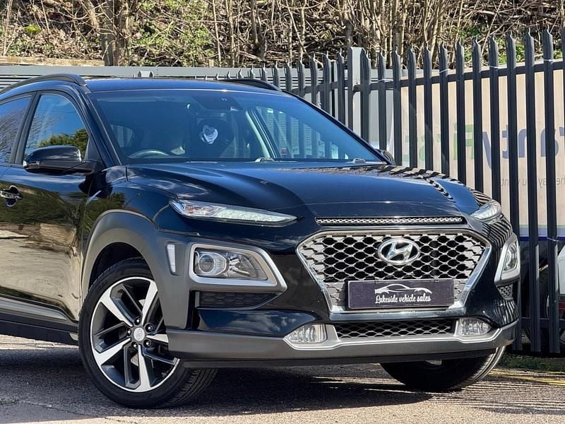 Used Hyundai Kona Premium 2018 Black SUV