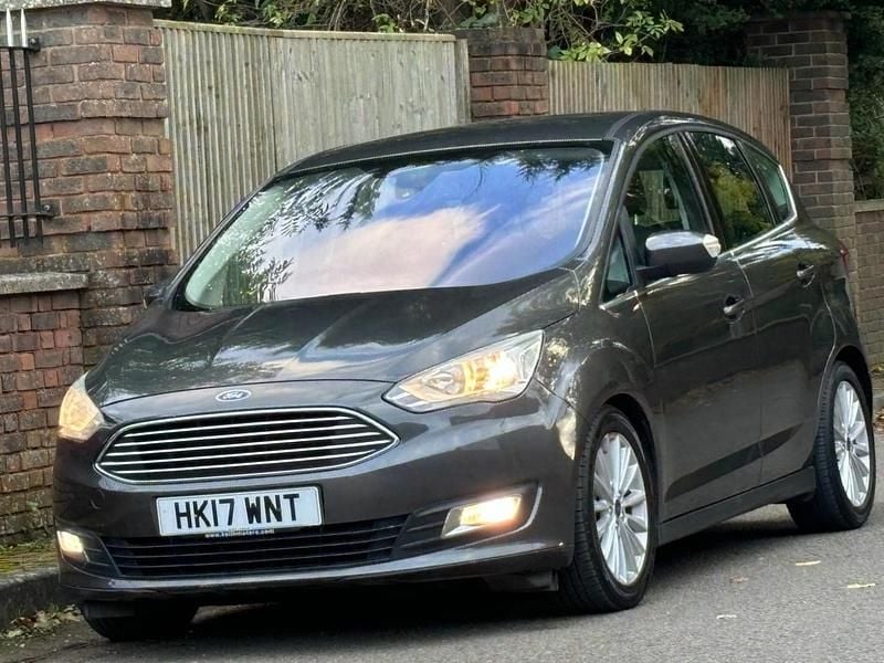 Grey Used 2017 Ford C-MAX Titanium MPV | £5,499 (Fair price) - Image 1/4