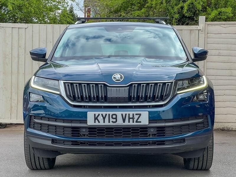 Used Skoda Kodiaq 150 HP (110 kW) 2019 Blue SUV