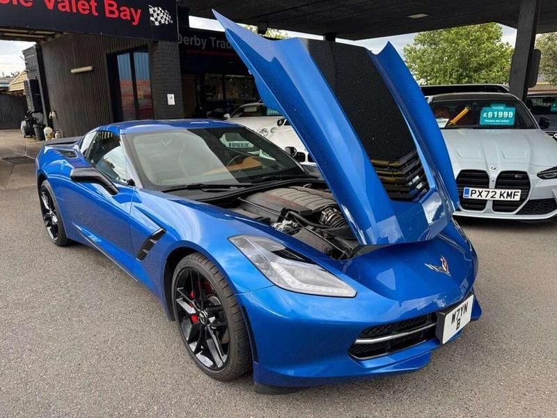 Used Corvette Stingray 2018 Blue Coupe