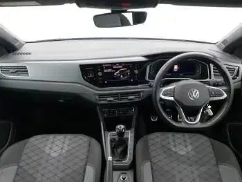 Used VW Polo R-line 95 HP (69 kW) 2022 Purple Hatchback