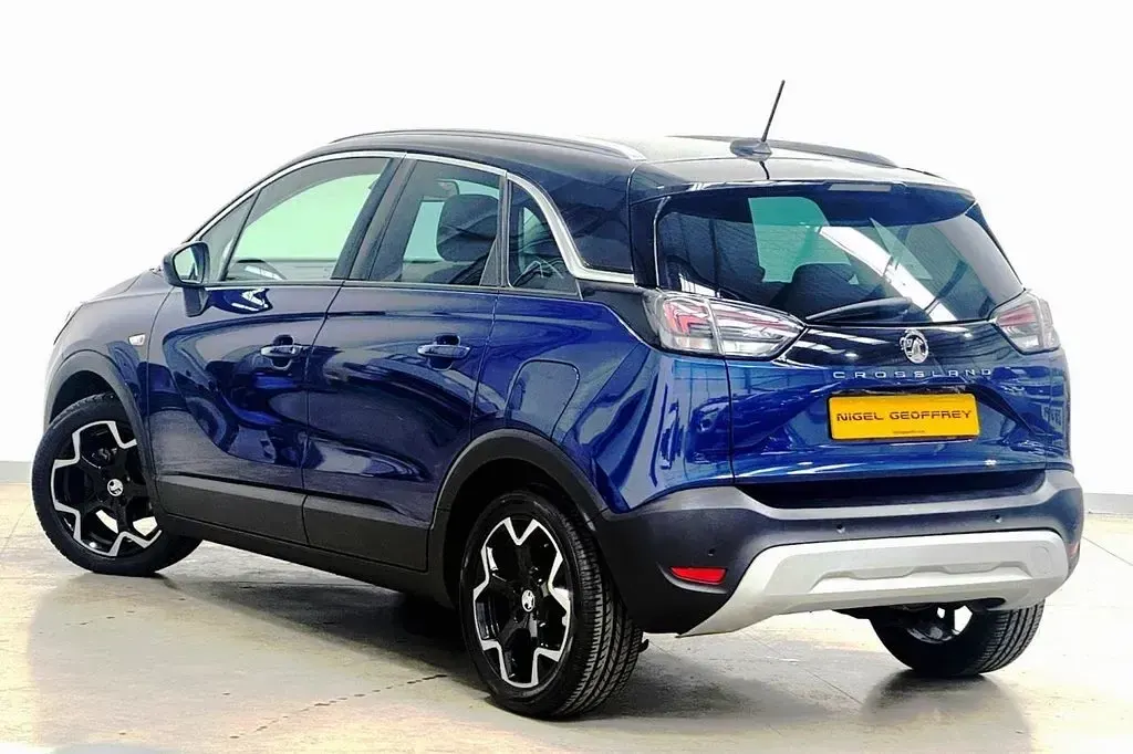 Used Vauxhall Crossland X SRi 83 HP (61 kW) 2021 Blue SUV