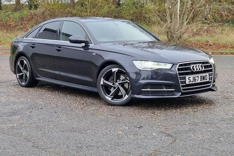 Blue Used 2017 Audi A6 S-Line Sedan | £12,495 (Fair price) - Image 1/1