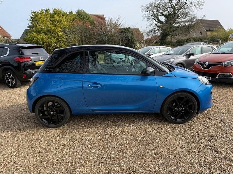 Used Vauxhall Adam 70 HP (51 kW) 2017 Blue Hatchback