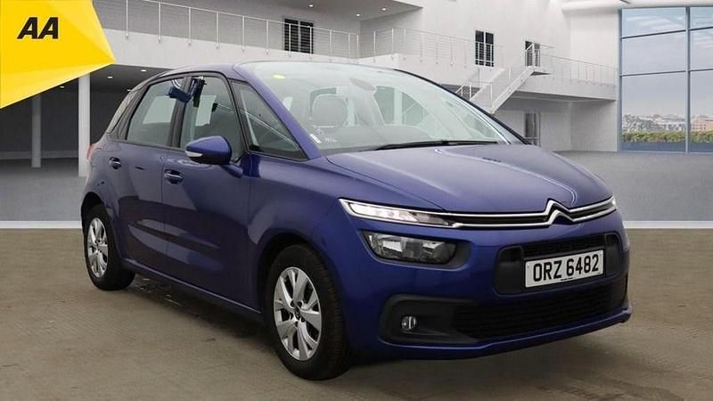 Blue Used 2018 Citroën C4 PureTech MPV | £9,495 (Good price) - Image 1/4