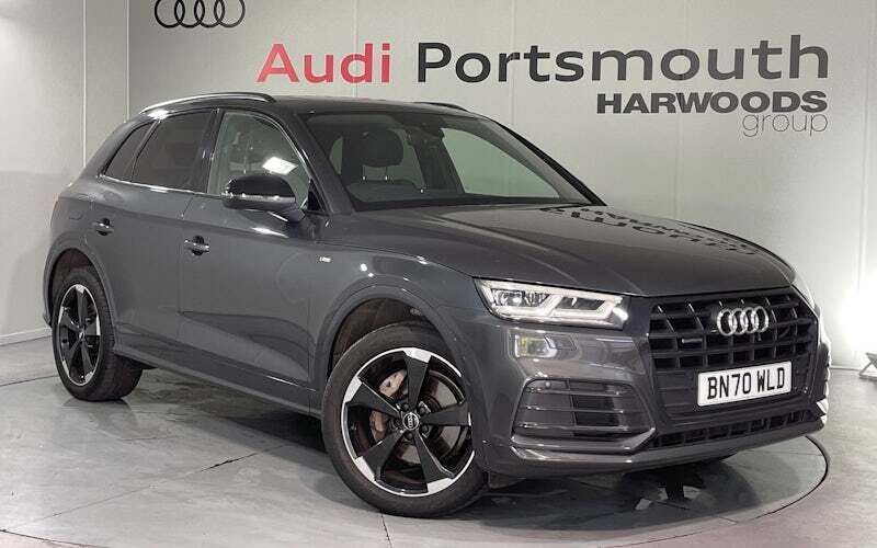 Grey Used 2020 Audi Q5 Black Edition SUV | £28,390 (Fair price) - Image 1/4