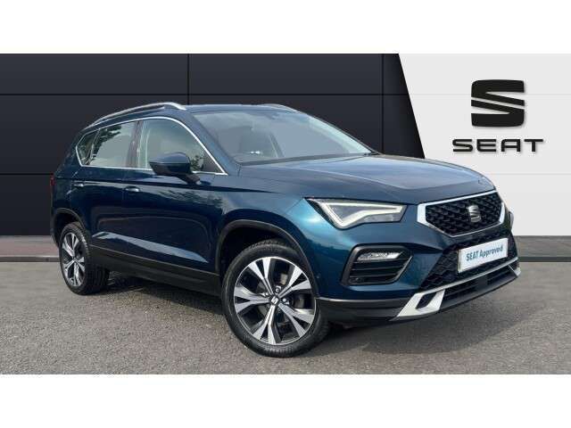 Blue Used 2021 Seat Ateca SE Technology SUV | £14,273 (Fair price) - Image 1/4