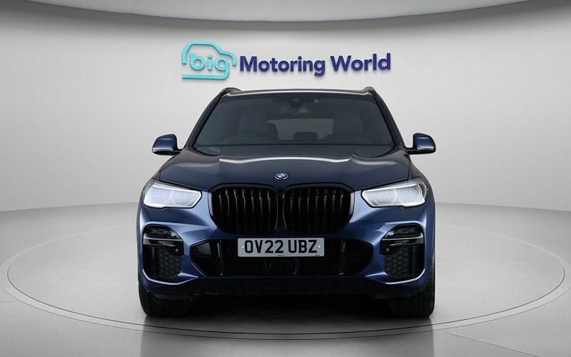 Used BMW X5 M Sport 394 HP (289 kW) 2022 Blue SUV