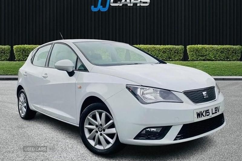 Used Seat Ibiza Ecomotive 75 HP (55 kW) 2015 White Hatchback
