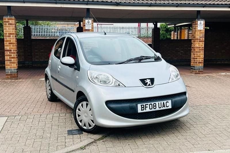 Silver Used 2008 Peugeot 107 Urban Move Hatchback | £1,891 (Good price) - Image 1/1