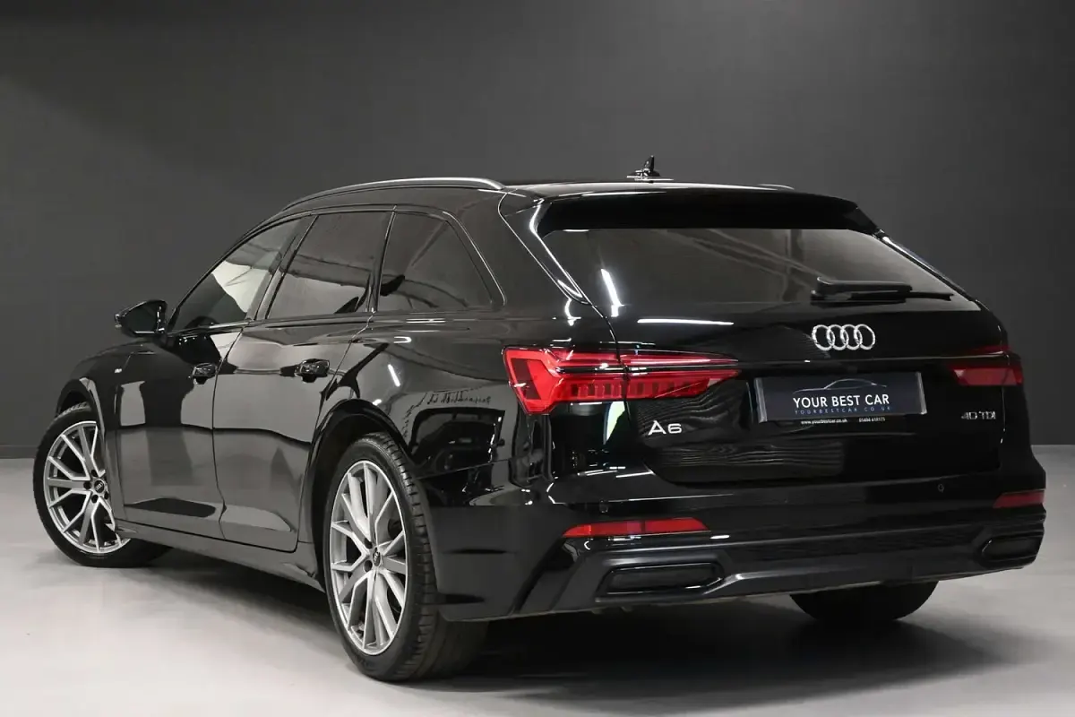 Used Audi A6 Black Edition 204 HP (150 kW) 2022 Black Estate