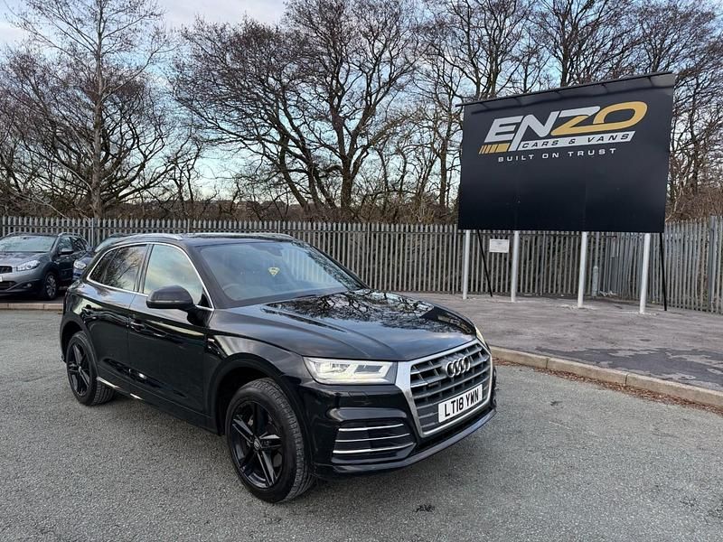 Used Audi Q5 S-Line 190 HP (139 kW) 2018 Black SUV