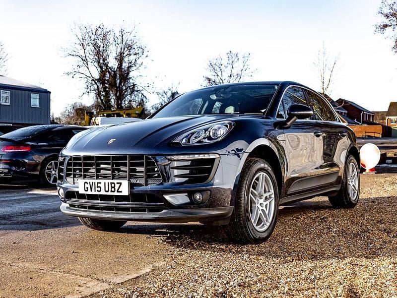 Used Porsche Macan 258 HP (189 kW) 2015 Blue SUV