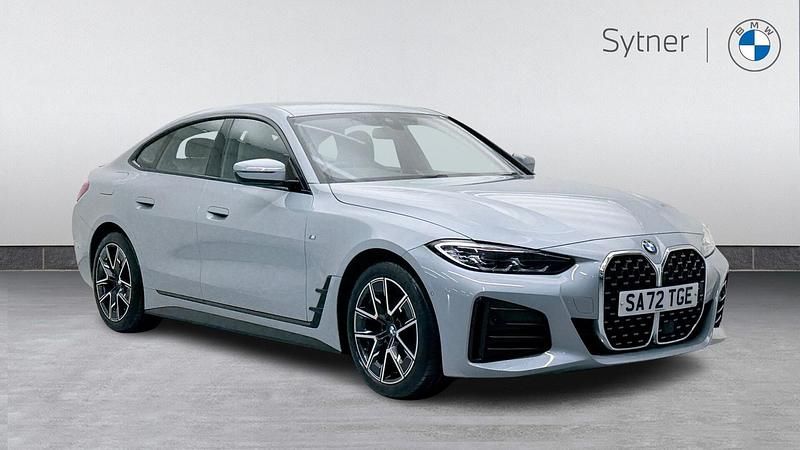 Grey Used 2022 BMW 420 Gran Coupé M Sport Coupe | £28,500 (A bit pricey) - Image 1/4