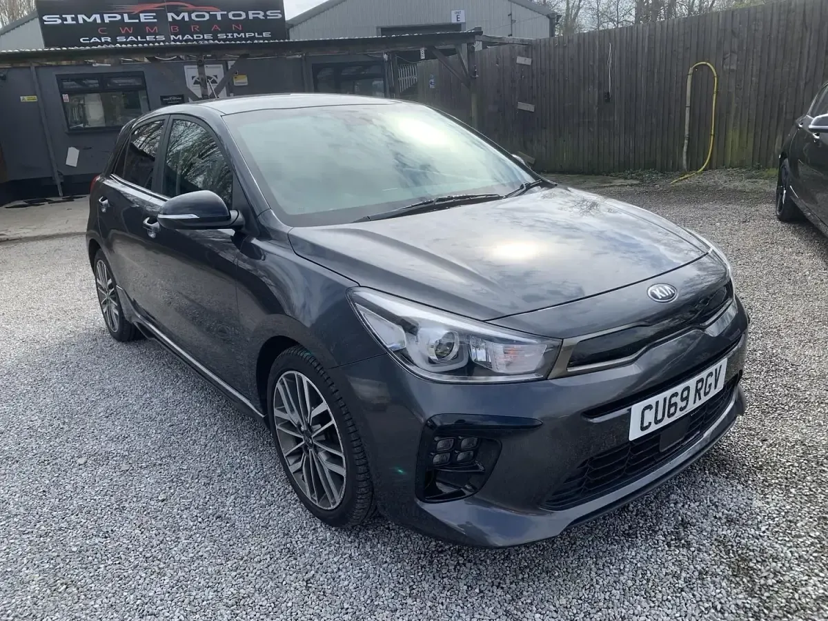 Used Kia Rio GT-Line 120 HP (88 kW) 2019 Grey Hatchback
