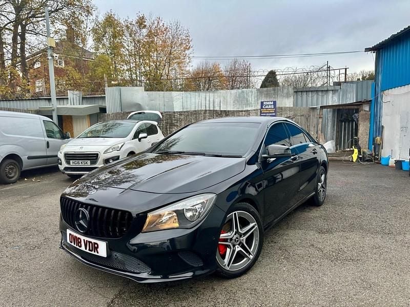 Black Used 2018 Mercedes CLA180 Sedan | £10,490 (Good price) - Image 1/3