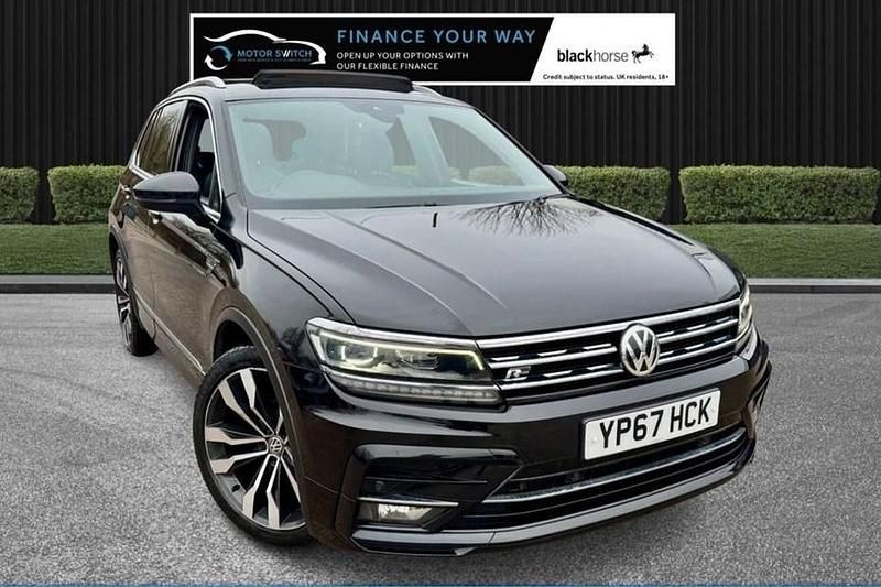 Used VW Tiguan R-line 150 HP (110 kW) 2017 Black SUV