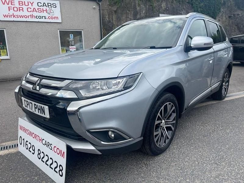 Silver Used 2017 Mitsubishi Outlander SUV | £8,995 (Fair price) - Image 1/4