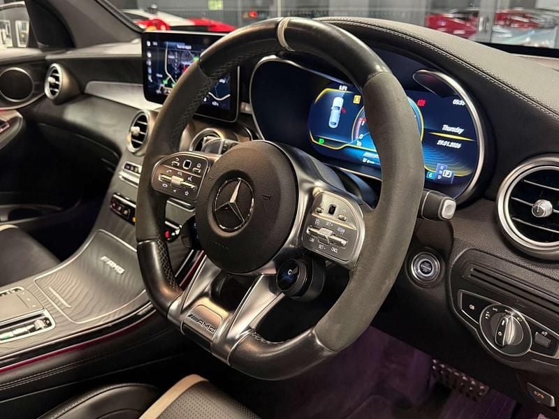 Used Mercedes GLC63 AMG AMG 2020 Black Coupe