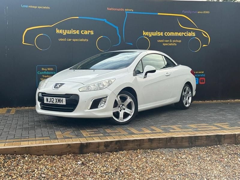 White Used 2012 Peugeot 308 CC Allure Cabriolet | £5,490 (Fair price) - Image 1/3