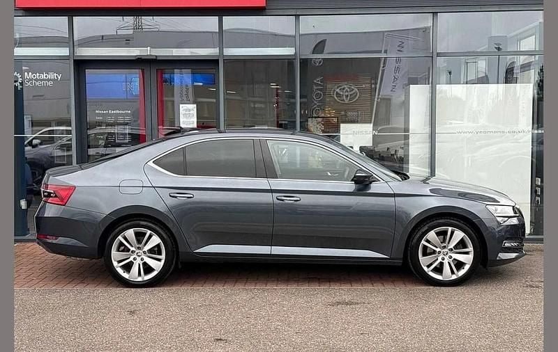 Used Skoda Superb SE L 190 HP (139 kW) 2020 Grey Hatchback