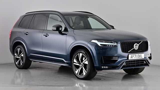 Blue Used 2021 Volvo XC90 R-Design SUV | £33,450 (Fair price) - Image 1/4