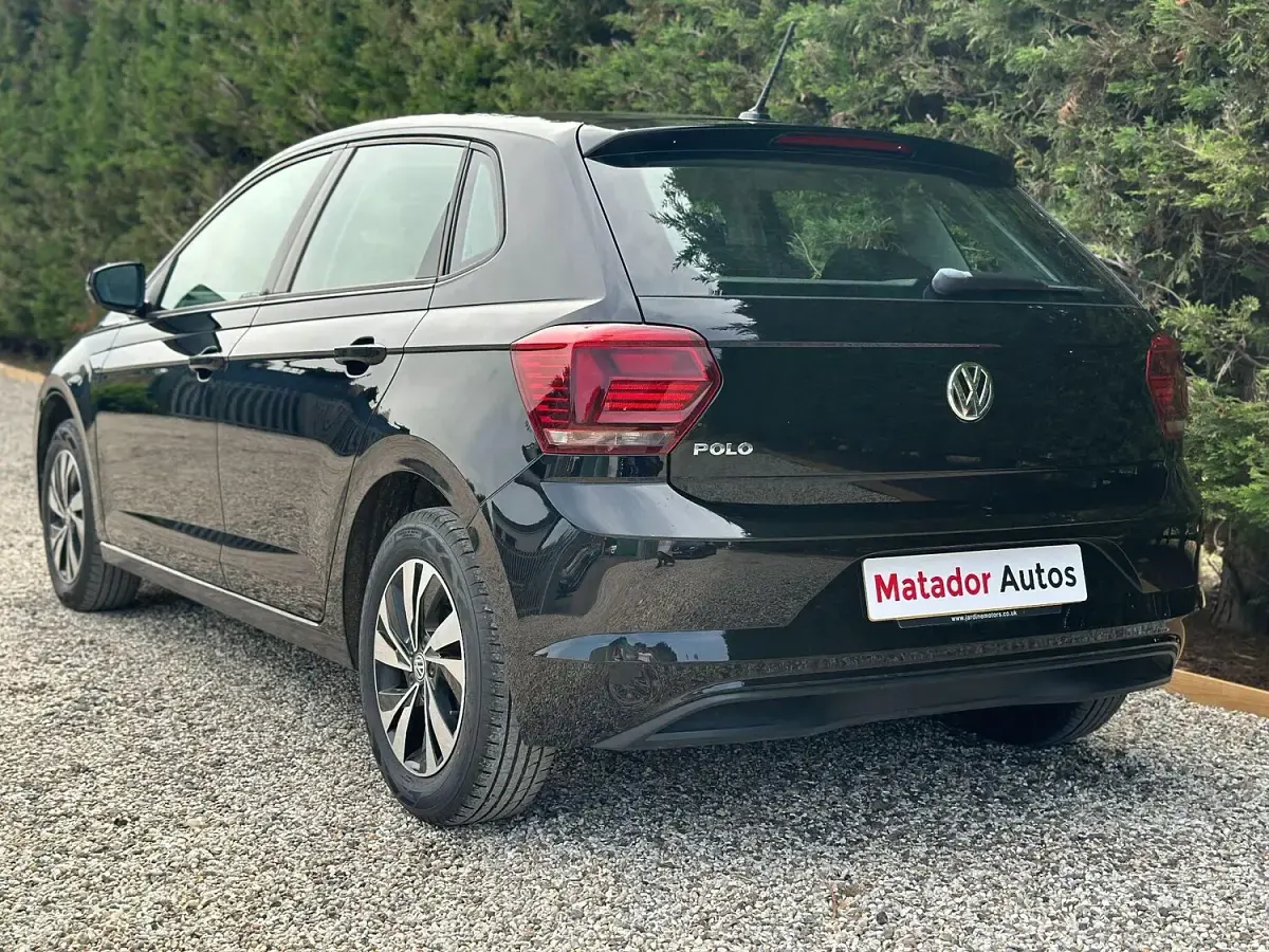 Used VW Polo SE 95 HP (69 kW) 2019 Black Hatchback