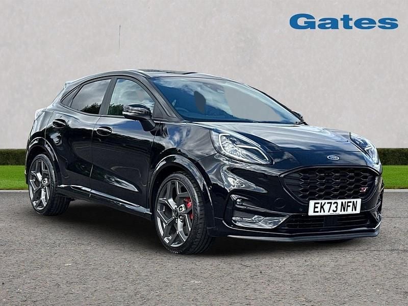 Black Used 2023 Ford Puma ST Hatchback | £23,299 (Fair price) - Image 1/4