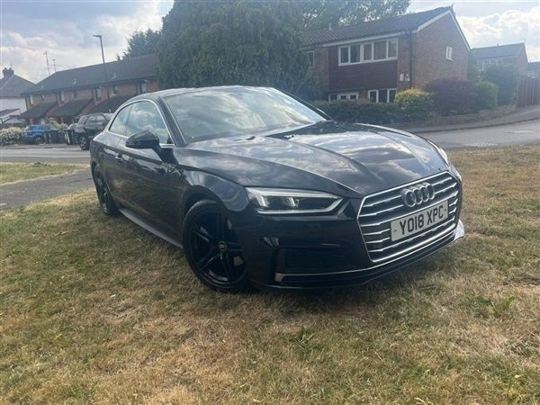 Black Used 2018 Audi A5 S-Line Coupe | £12,495 - Image 1/1