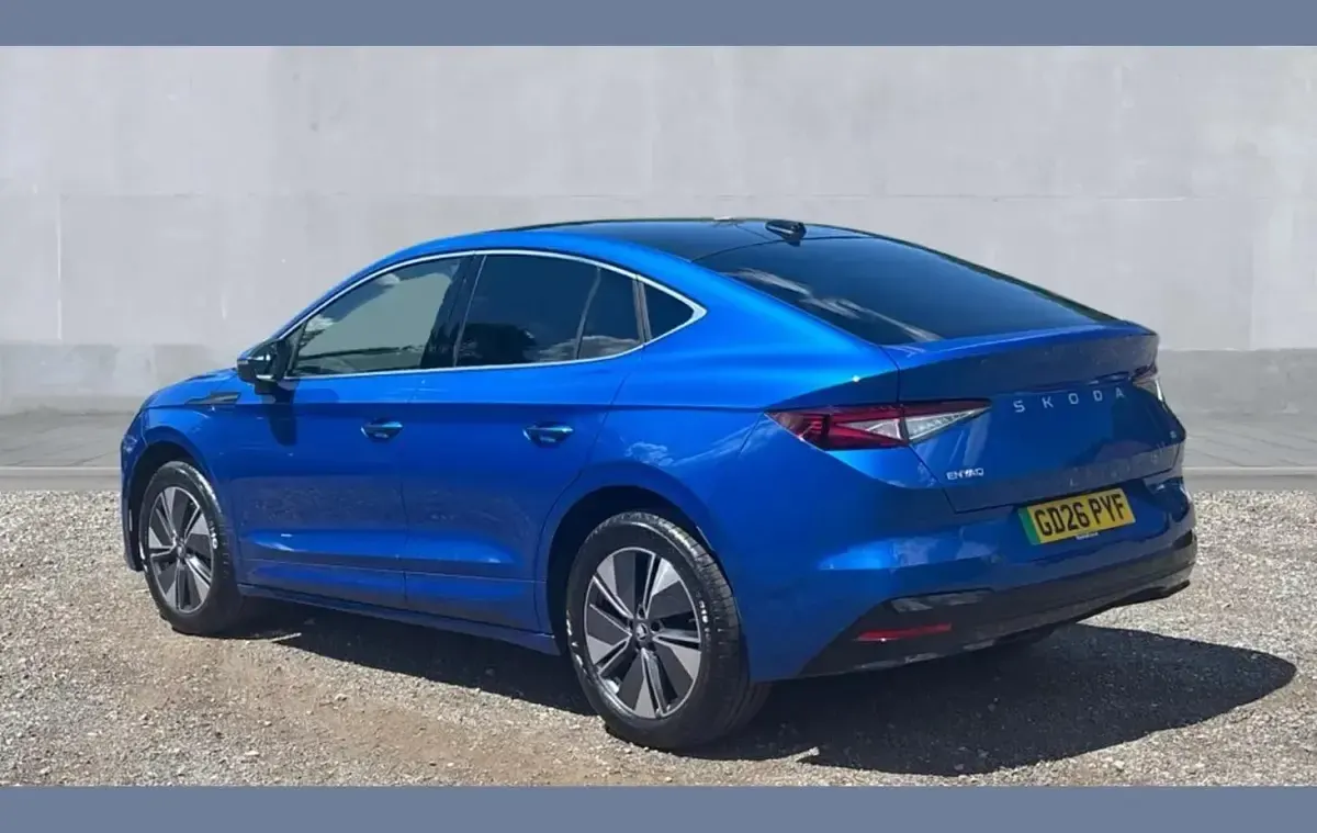 New Skoda Enyaq iV 210 kW (286 HP) 2026 Race blue metallic SUV