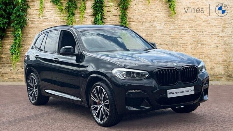 Black Used 2021 BMW X3 M Sport SUV | £33,273 (Fair price) - Image 1/4