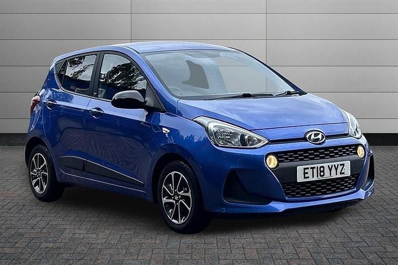 Blue Used 2018 Hyundai i10 GO! Hatchback | £6,888 (Good price) - Image 1/3